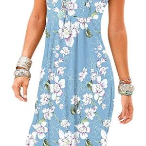 Blue dress